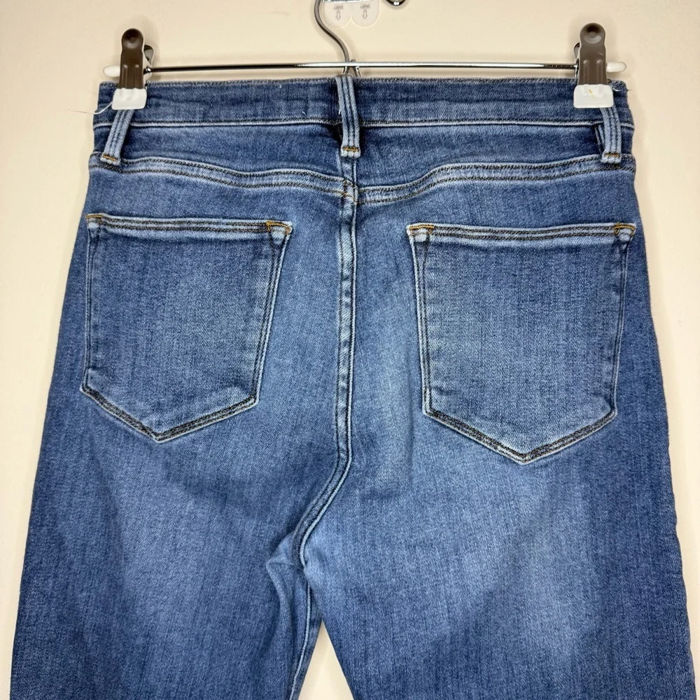 FRAME DENIM Le High Straight Jeans in Bestia Wash - Picture 7 of 11